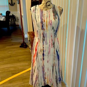 NWT DKNY Waterfall dress 10